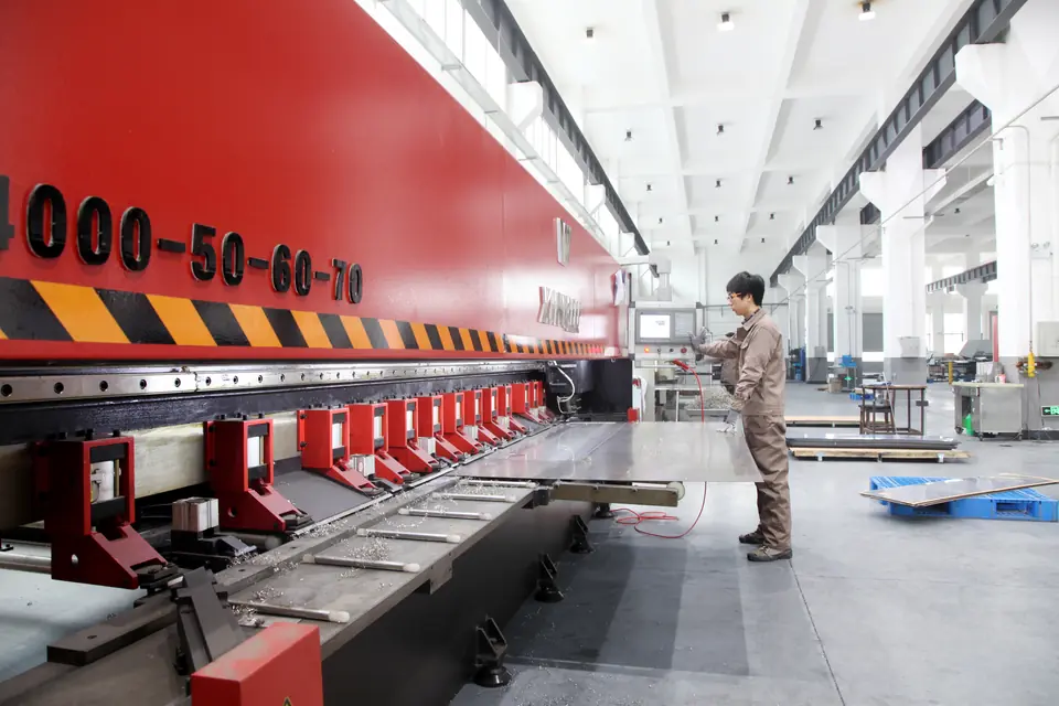 Metal forming equipment used for bent equipment components