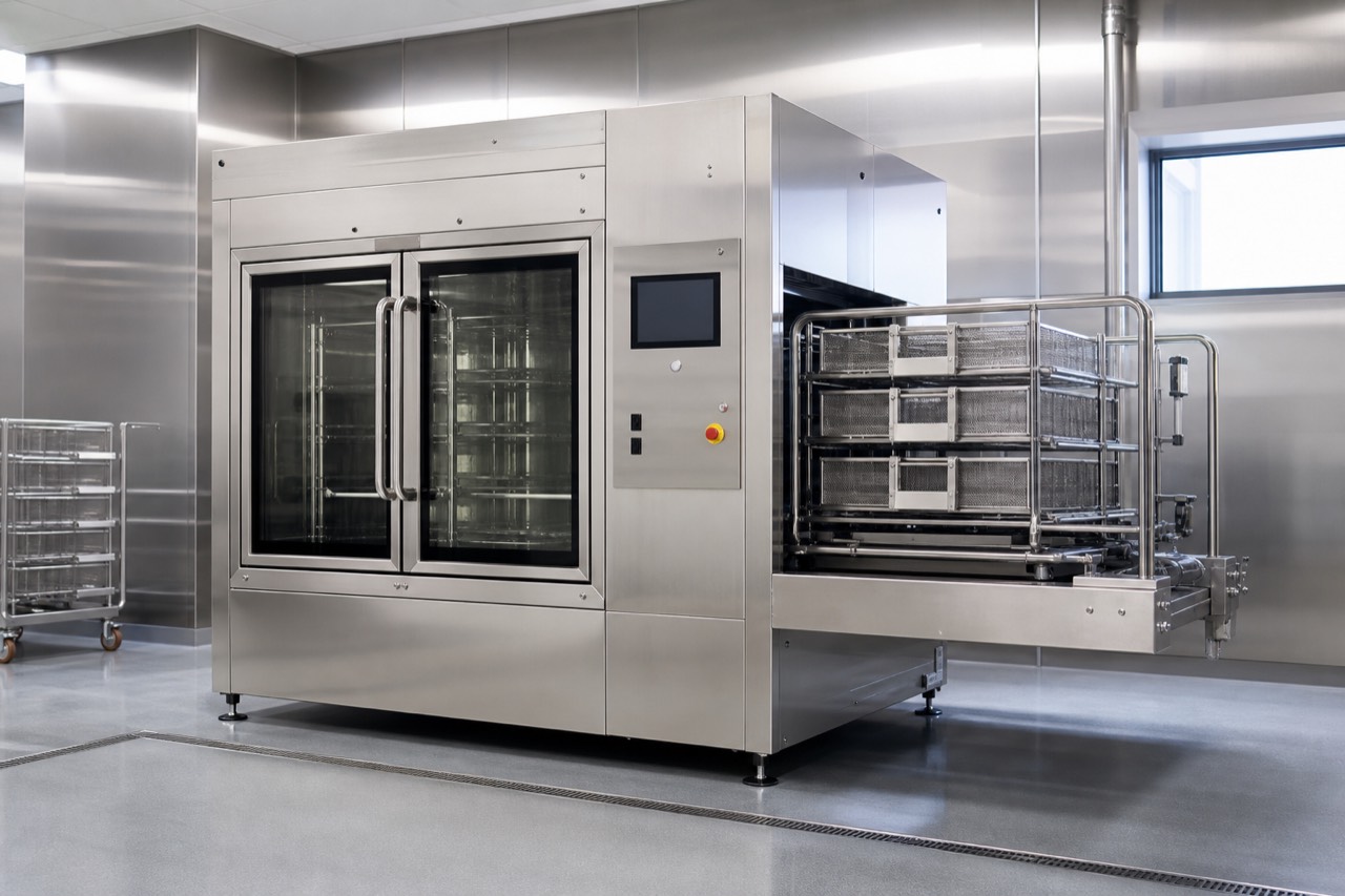 Animal Cage Washer overall equipment view