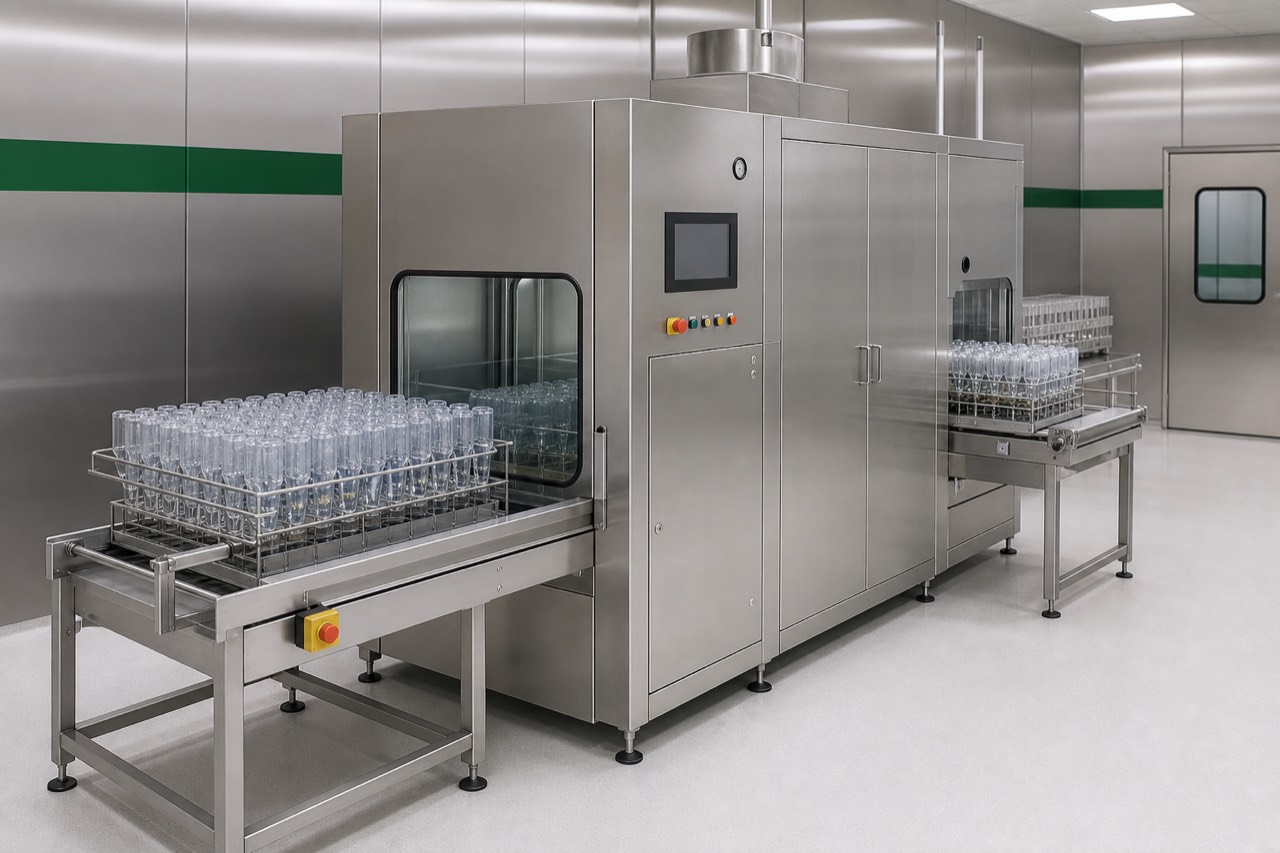 Automatic Water Bottle Washer overall automated equipment view