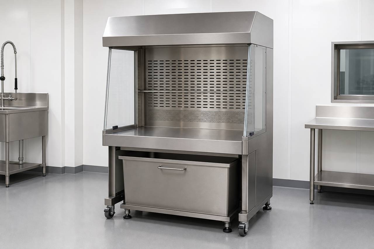 Bedding Disposal Cabinet overall equipment view