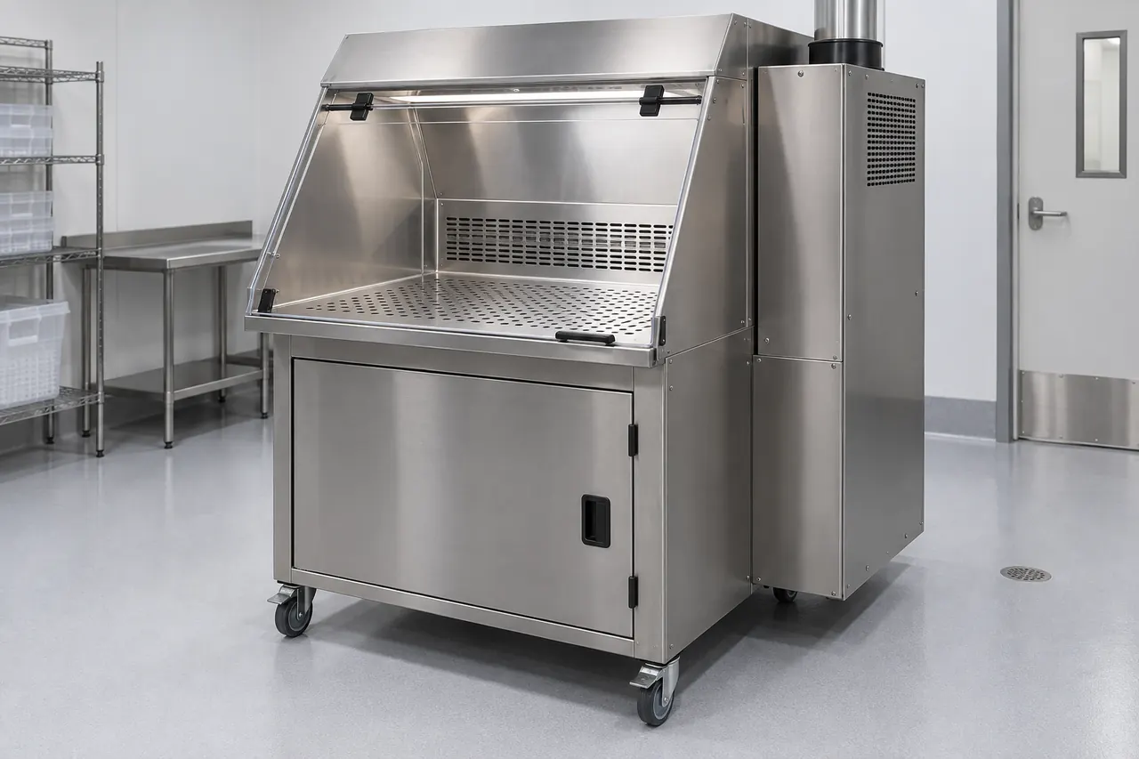 Bedding Disposal Cabinet complete product overview
