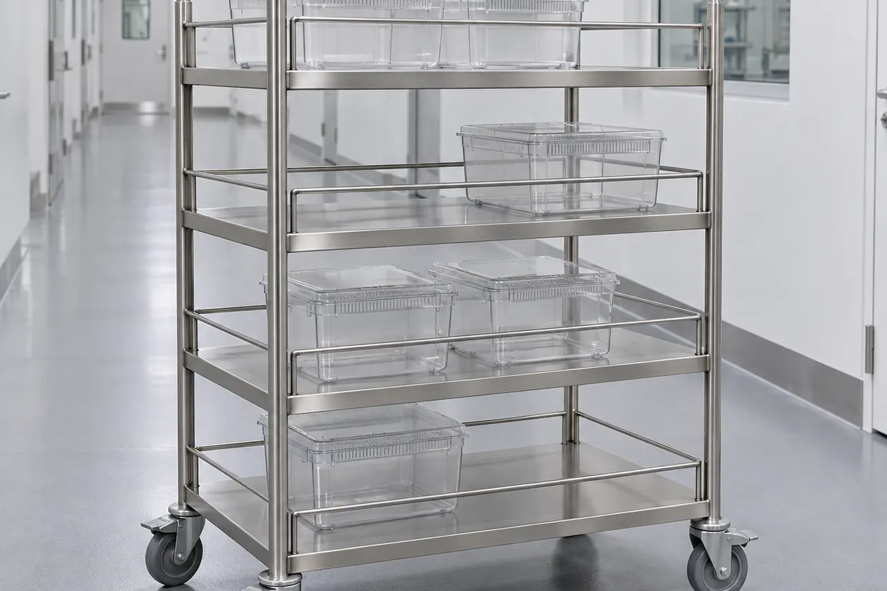 Cage Transport Cart complete product overview