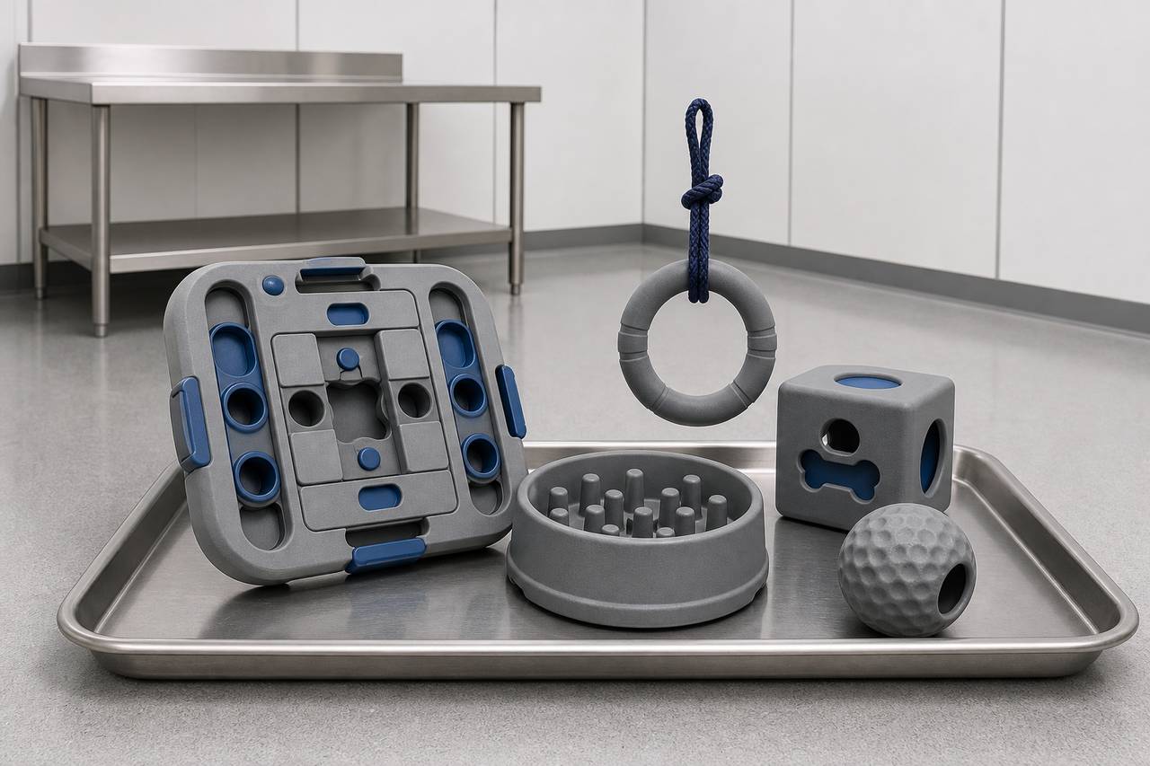 Canine Enrichment Device overall equipment view