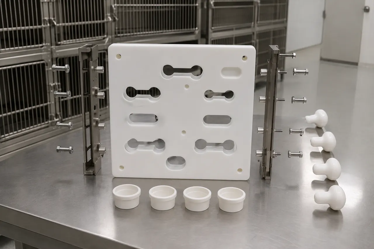 Canine Enrichment Device core structure and configuration view