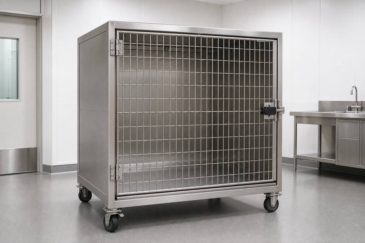 Canine Housing Cage overall equipment view