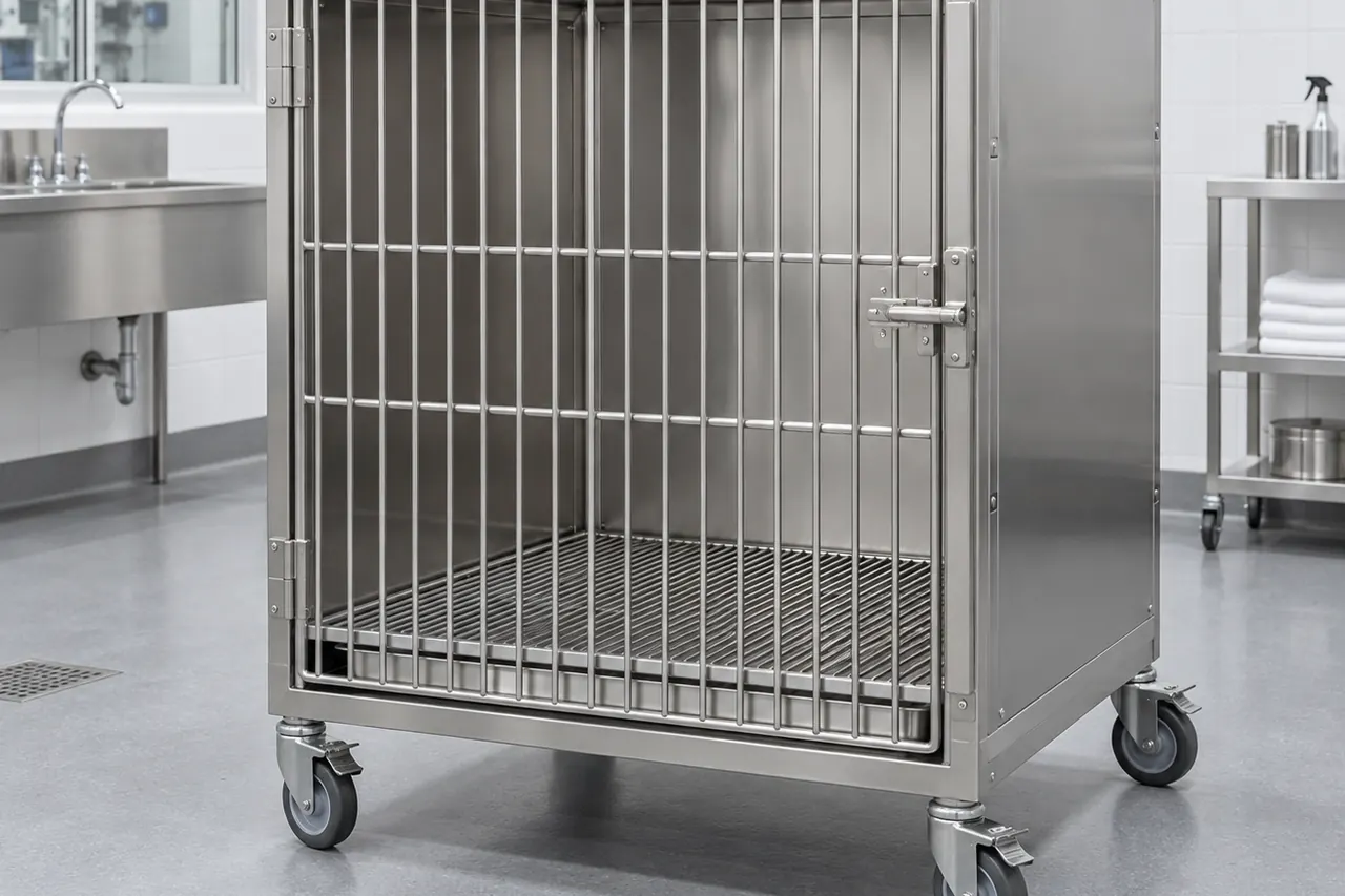 Canine Housing Cage complete product overview