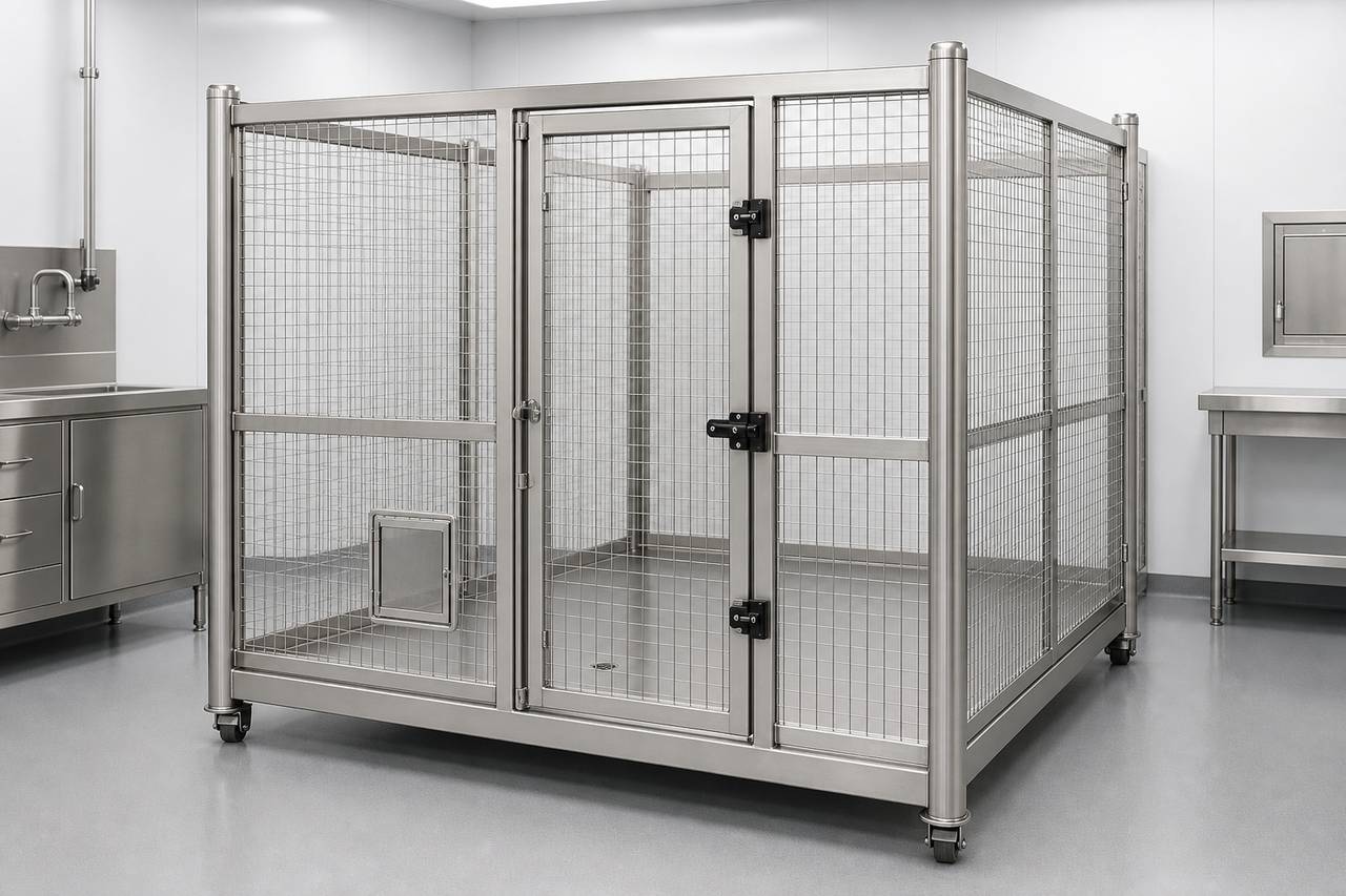 Canine Housing Enclosure overall equipment view
