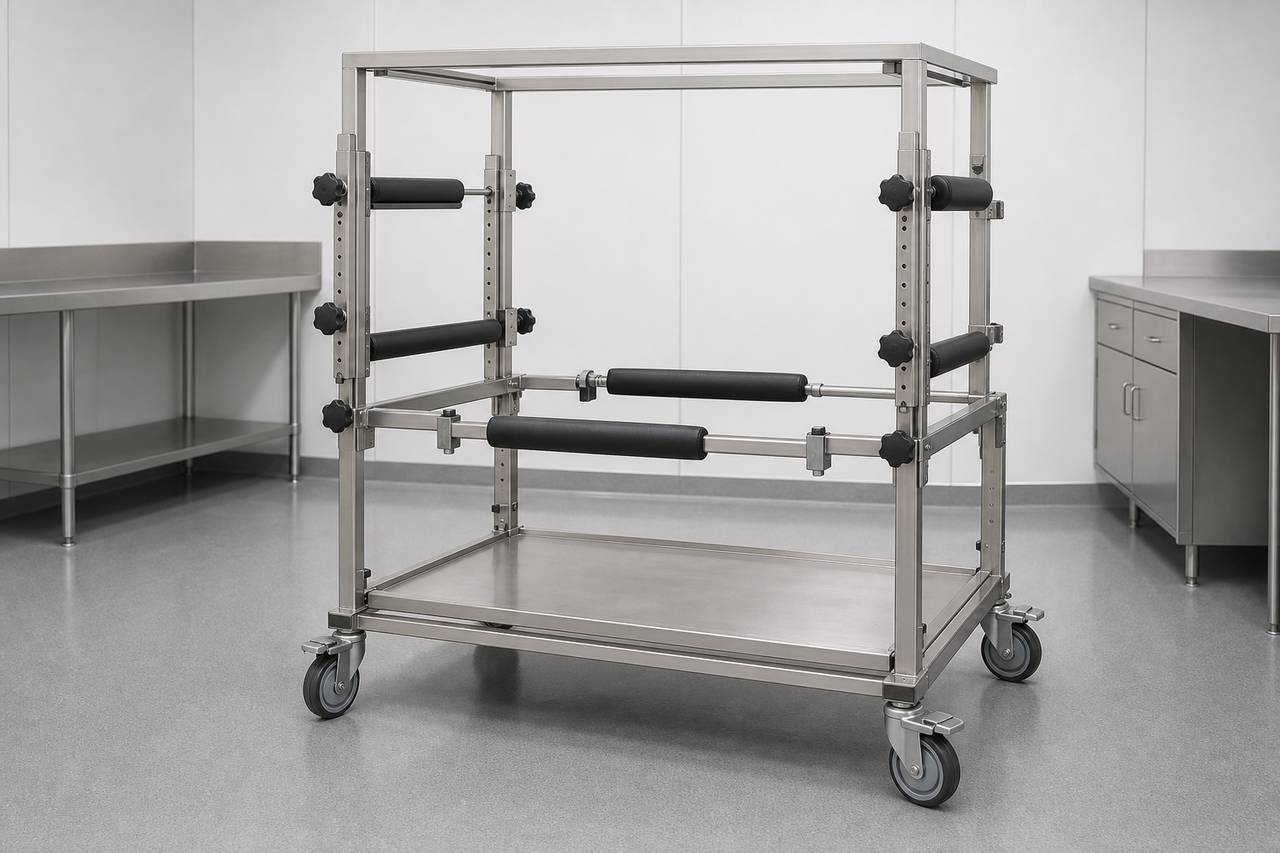 Canine Restraint Frame overall equipment view