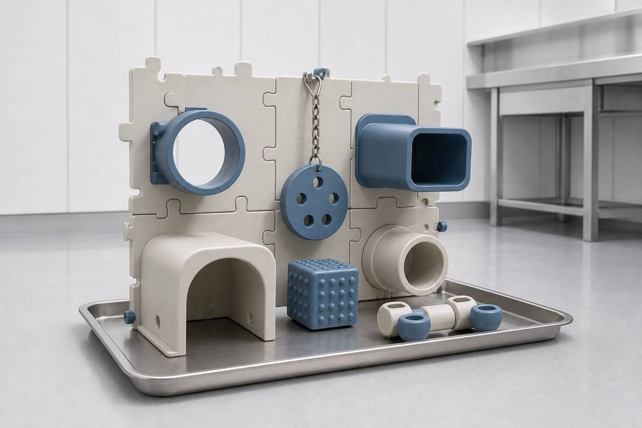 Enrichment Device overall equipment view