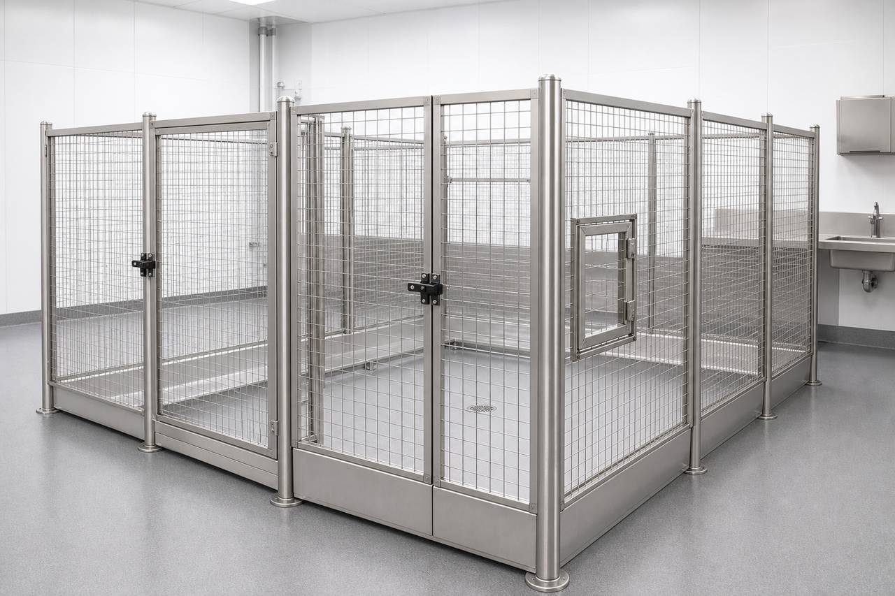 Group Housing Enclosure overall equipment view
