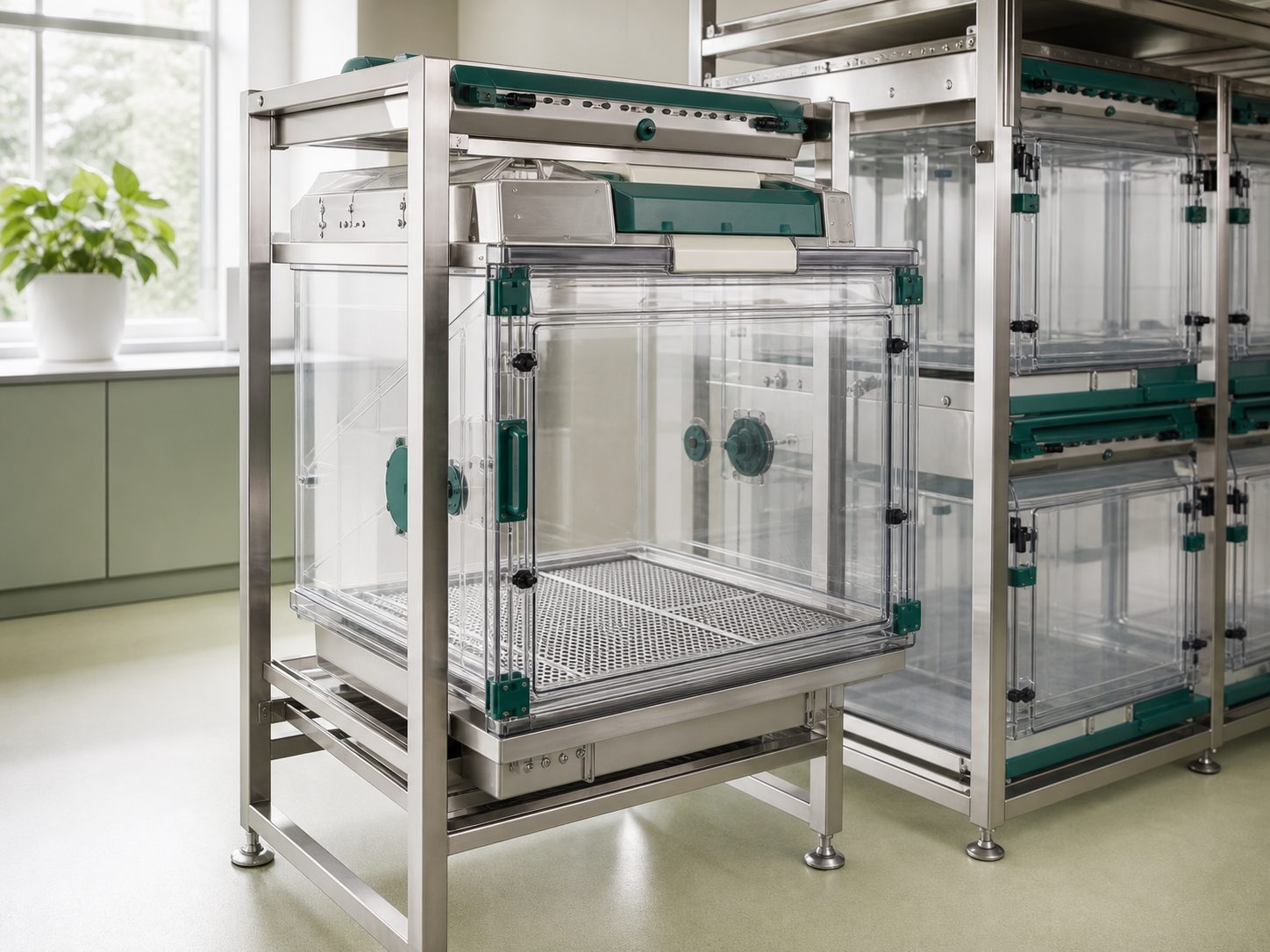 IVC Housing Cage overall equipment view