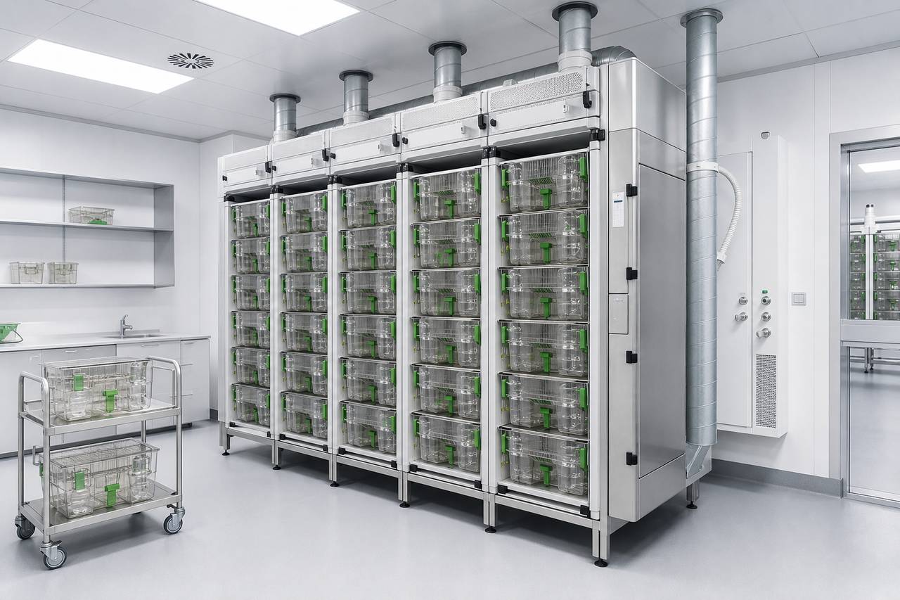 IVC Housing Equipment for Internal Bottle Use overall equipment view