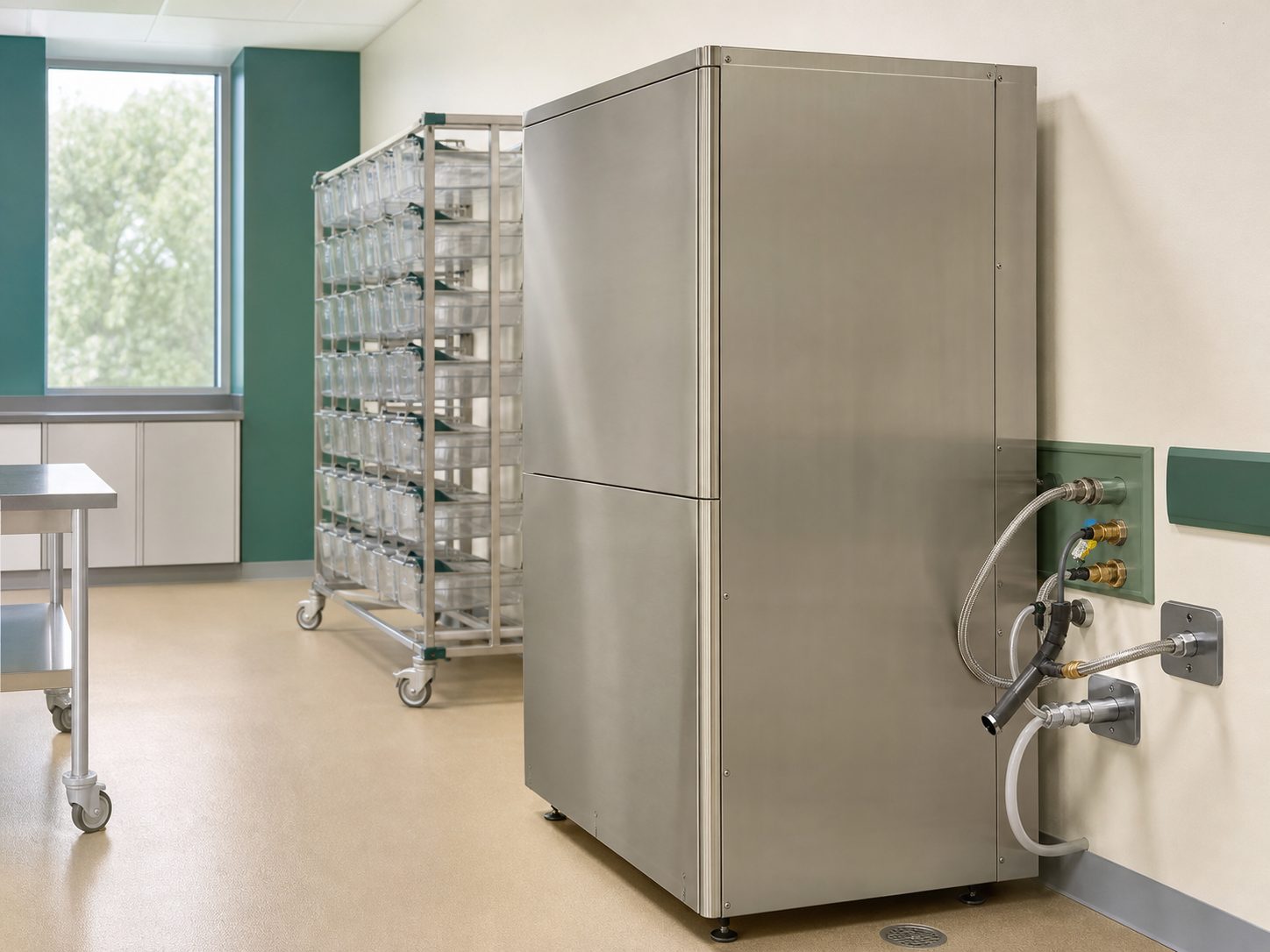 IVC Housing Equipment service clearance view