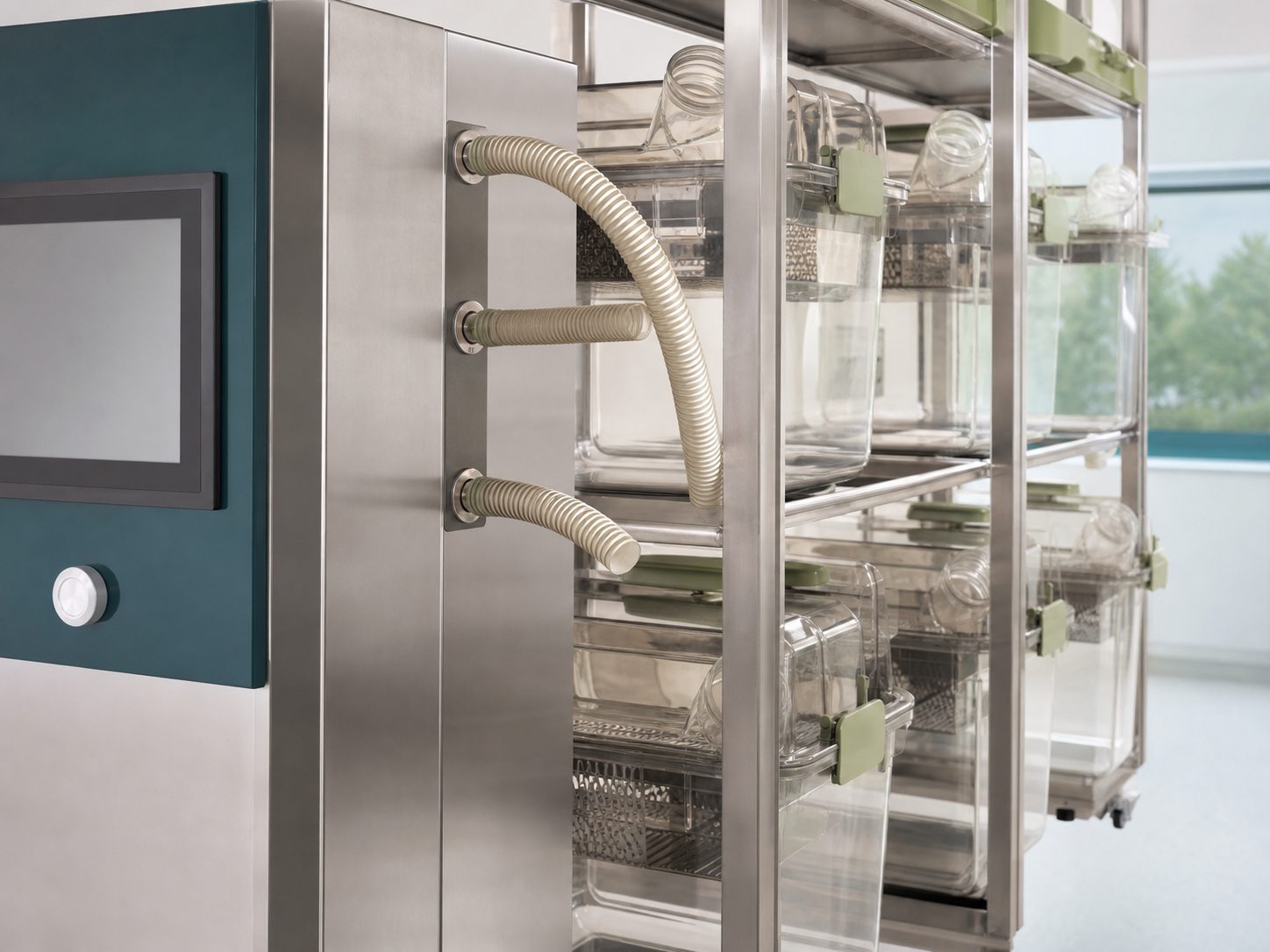 IVC System Controller rack integration detail