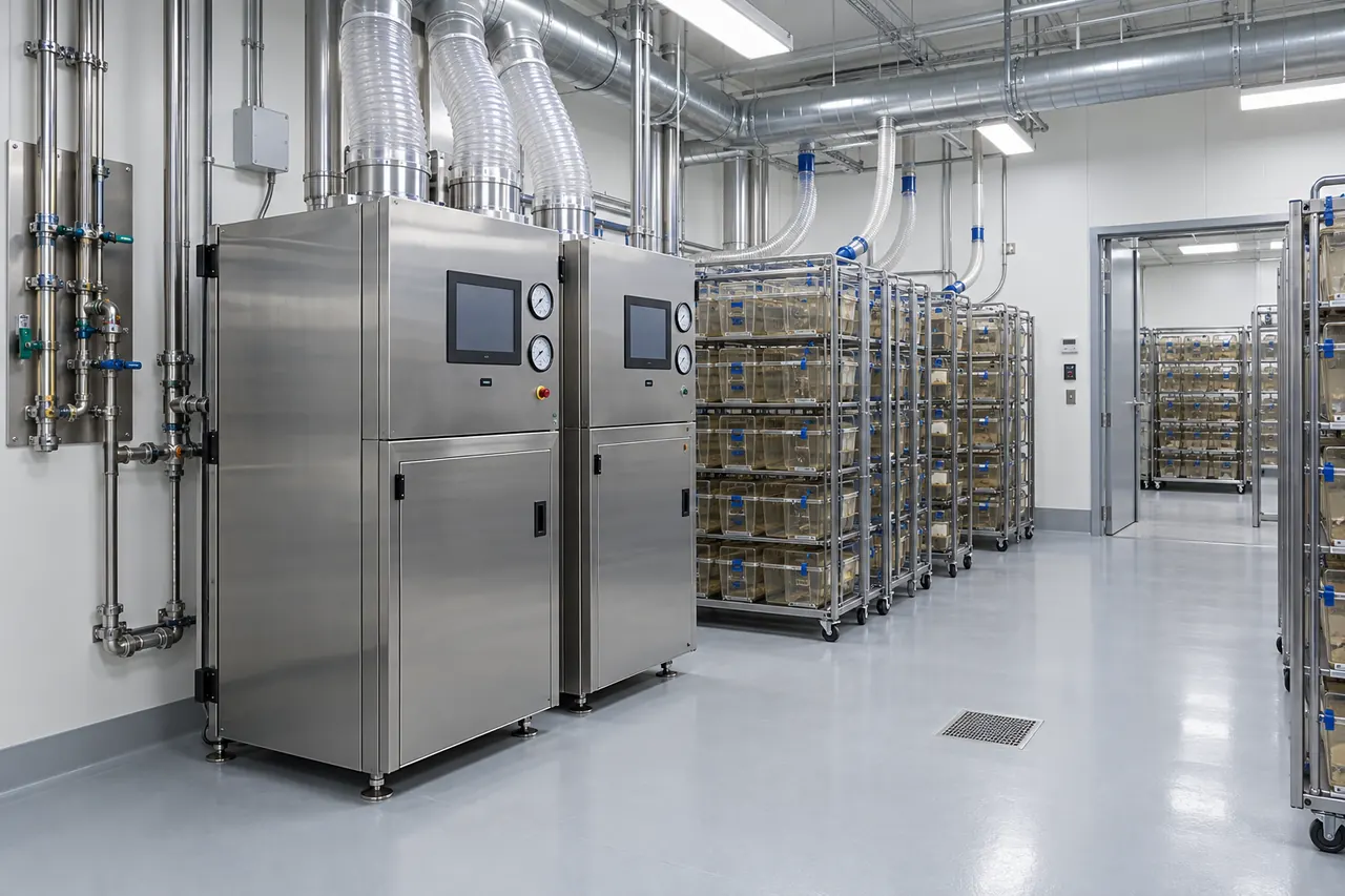 IVC System Controller room layout and configuration reference