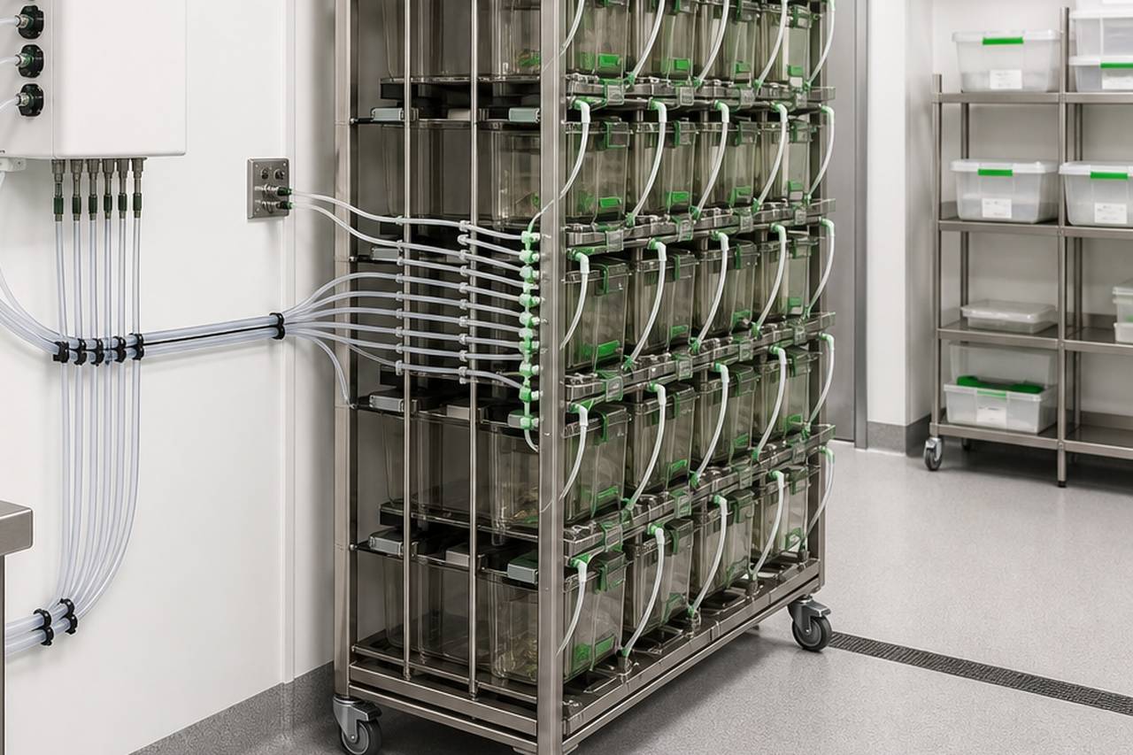 IVC Watering Equipment service access and utility view