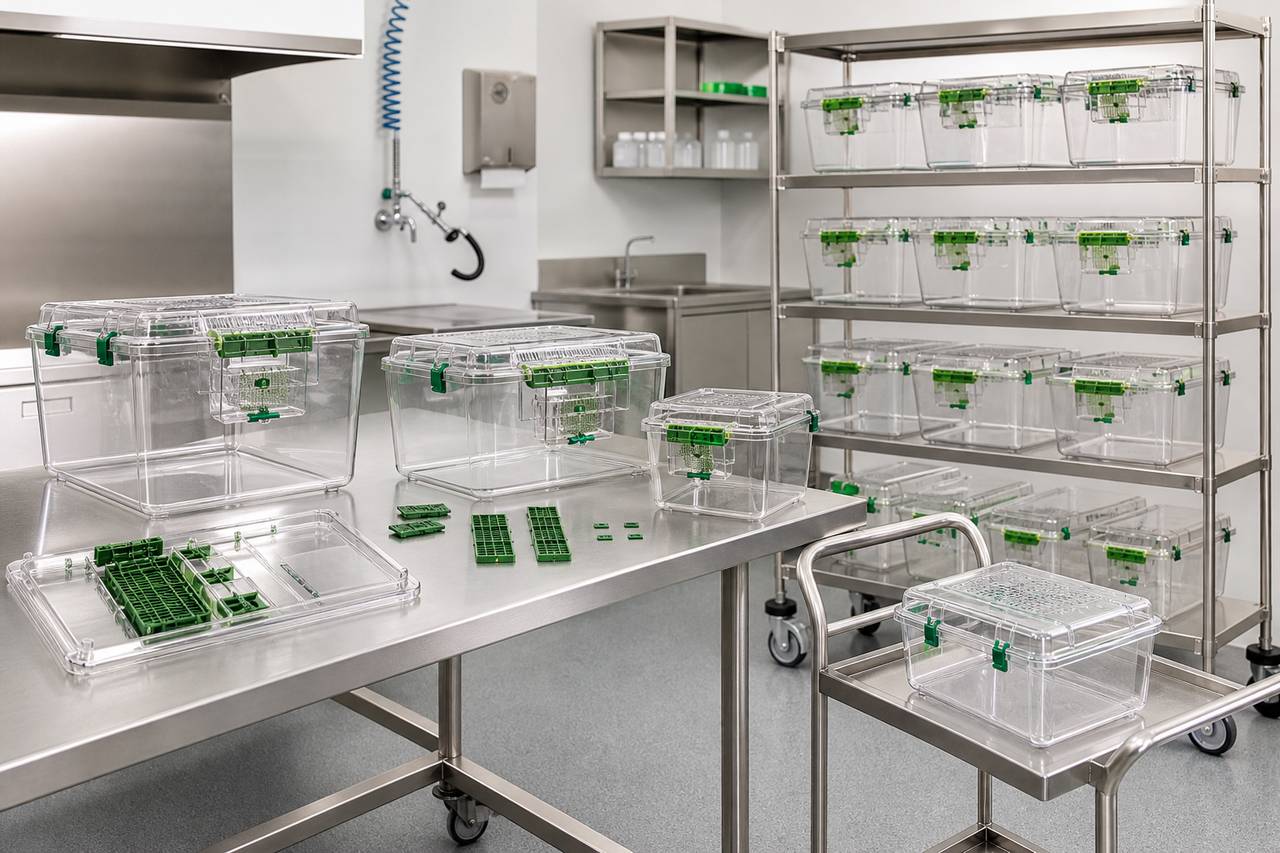 Laboratory Mouse Cage overall equipment view