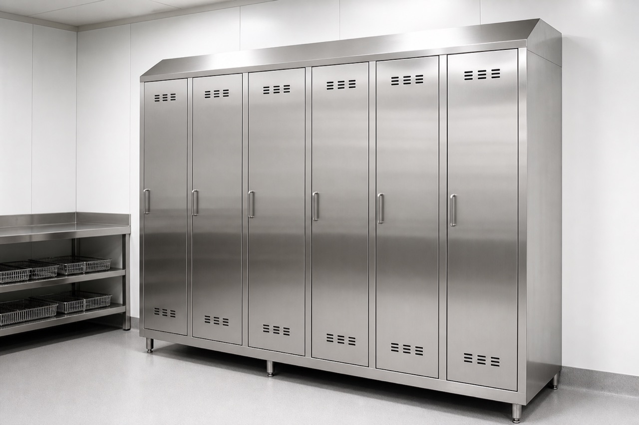 Locker stainless steel laboratory storage overview