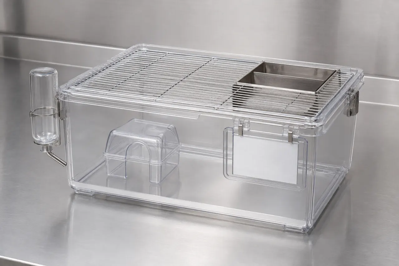 Mouse and Hamster Housing Cage complete product overview