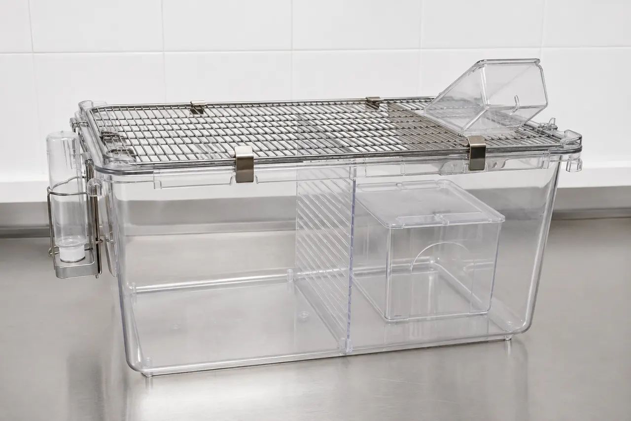 Mouse and Rat Breeding Housing Cage complete product overview