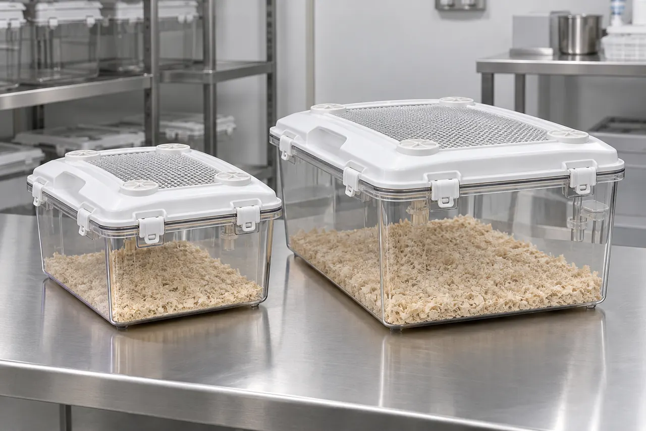 Mouse and Rat IVC Housing Cage core structure and configuration view