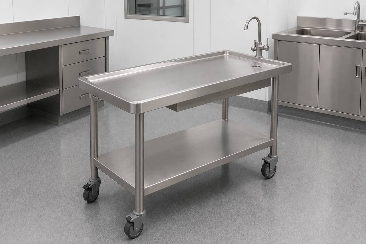 Mouse and Rat Necropsy Table overall equipment view