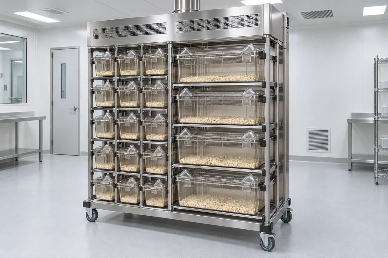 Mouse and Rat Ventilated Housing Equipment complete product overview