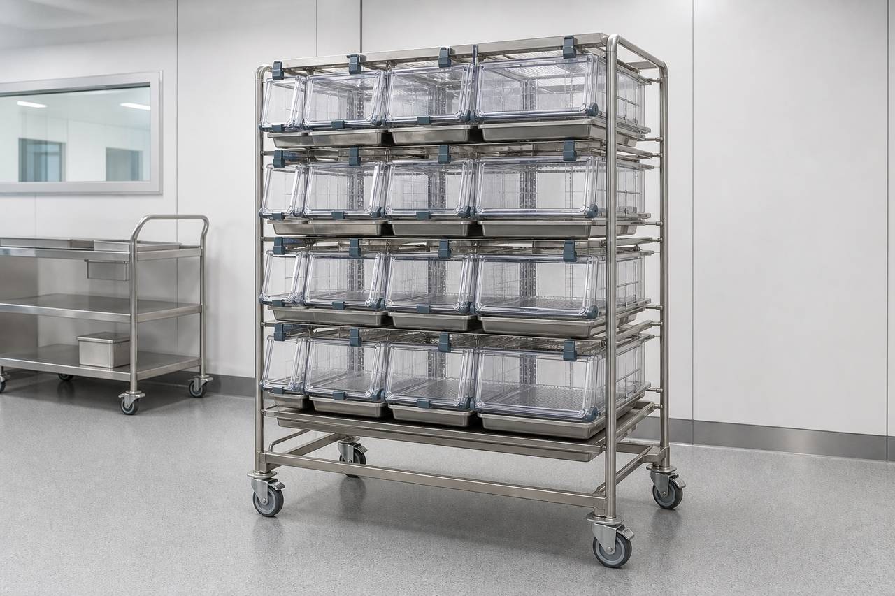 Mouse Housing Rack overall equipment view