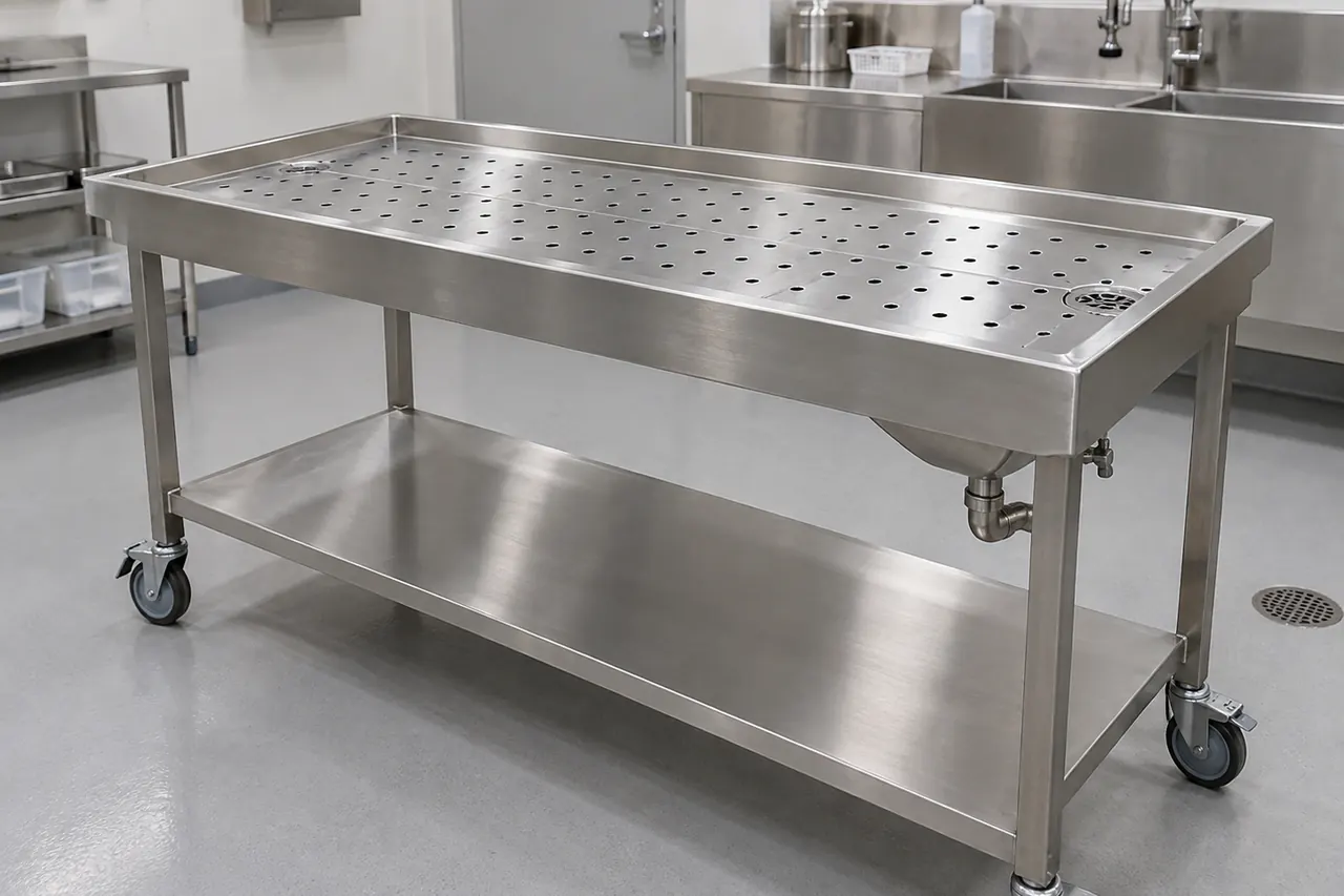 Necropsy Table complete product overview