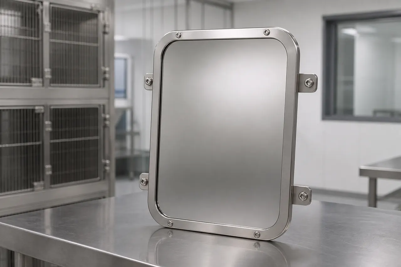 Non Human Primate Enrichment Mirror complete product overview