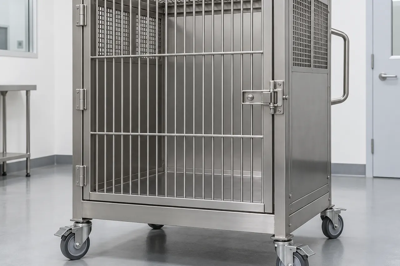 Non Human Primate Transfer Cage complete product overview