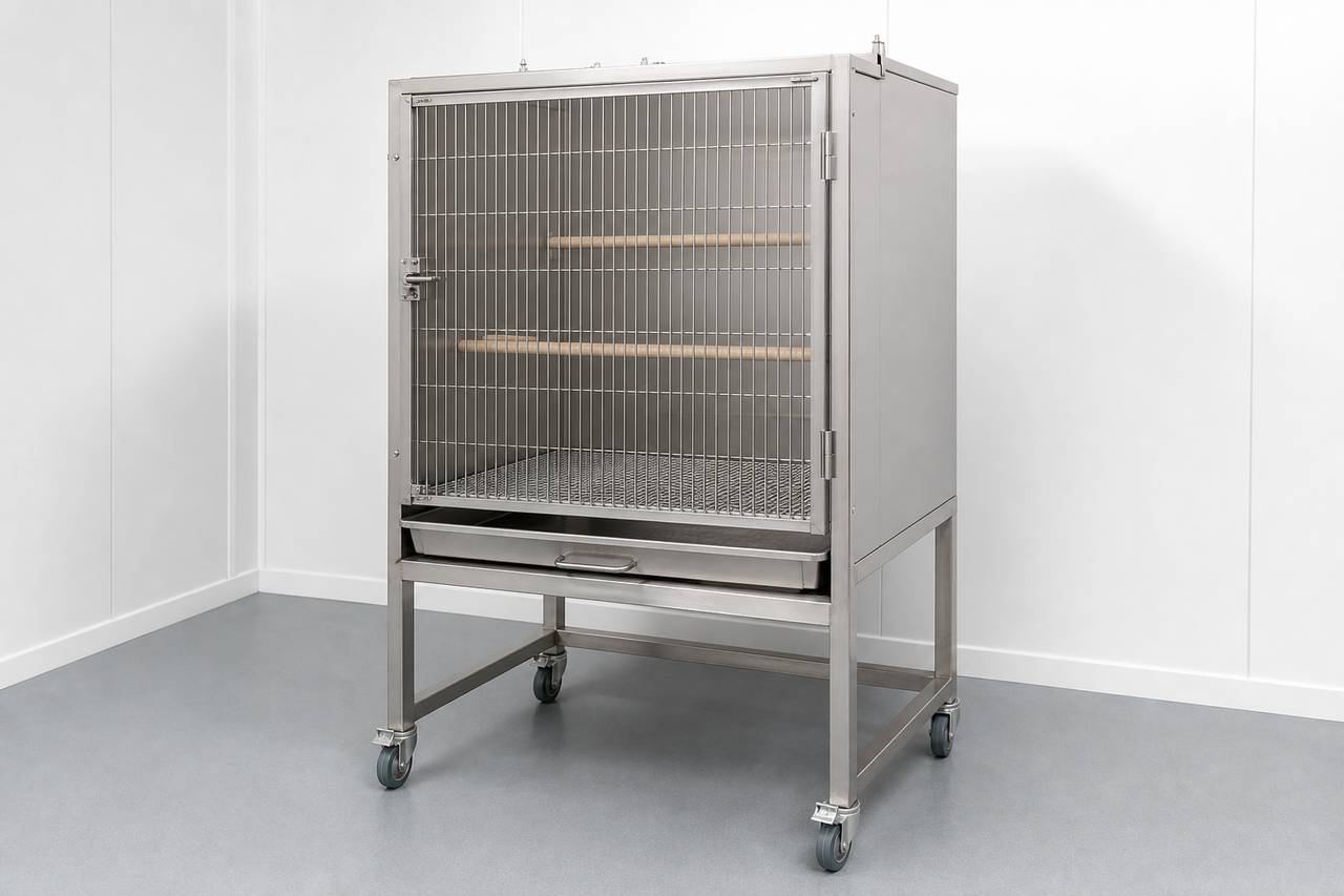 Poultry Housing Cage overall equipment view