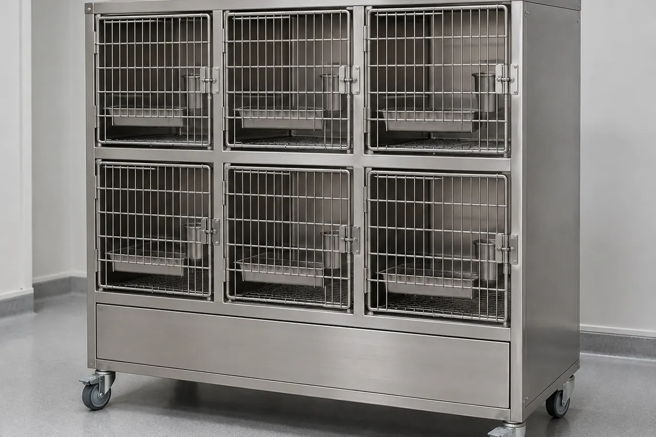 Poultry Housing Rack complete product overview