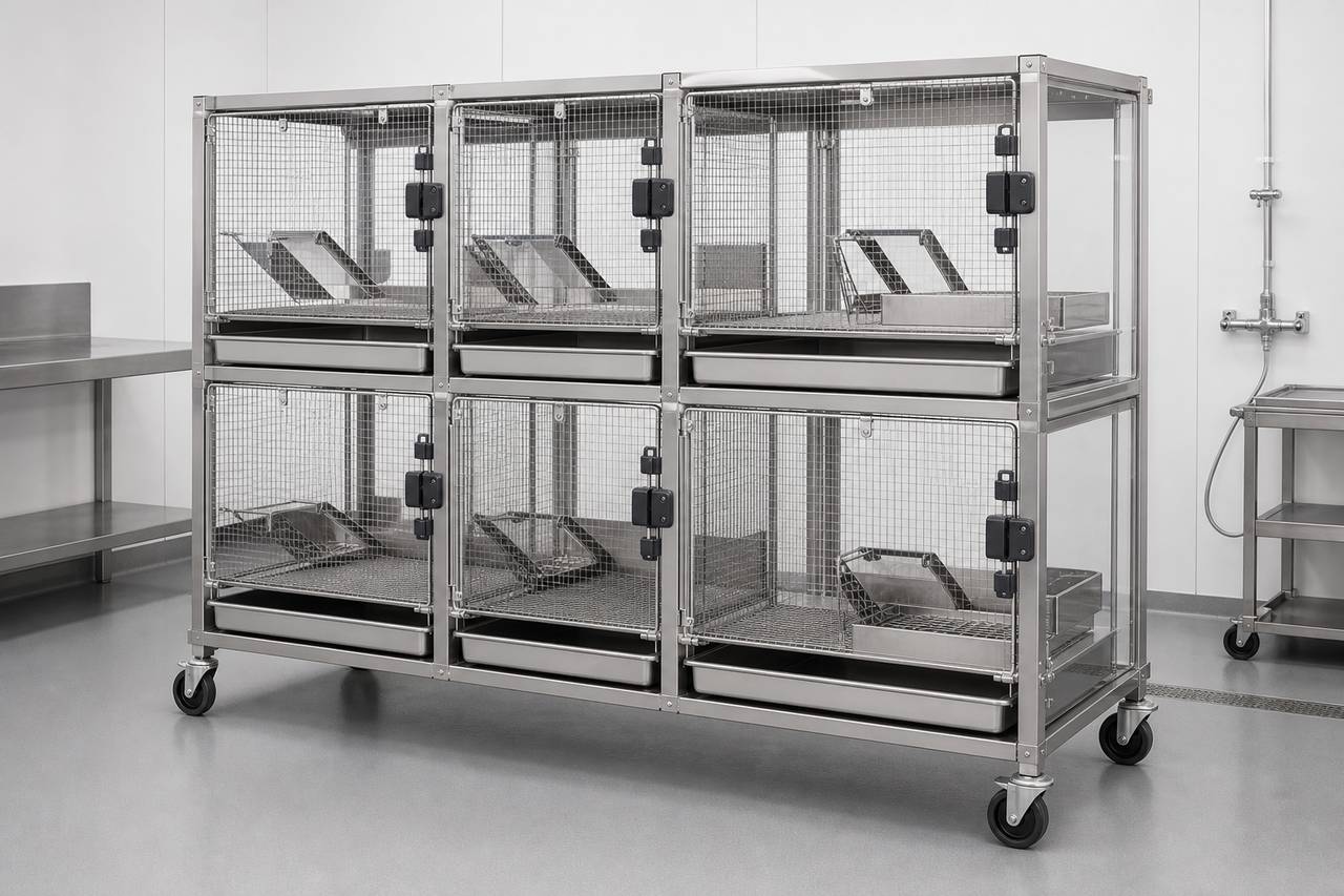 Rabbit Housing System overall equipment view