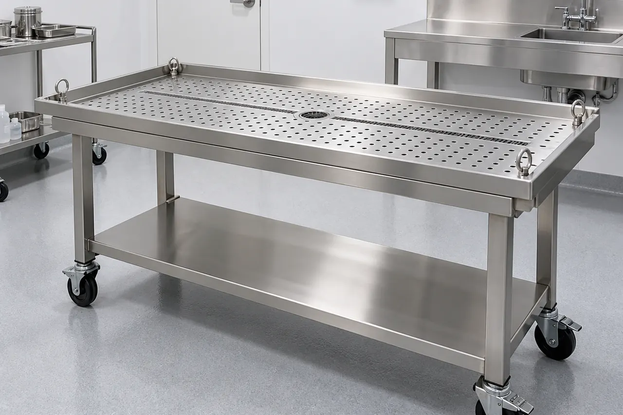 Rabbit Necropsy Table complete product overview