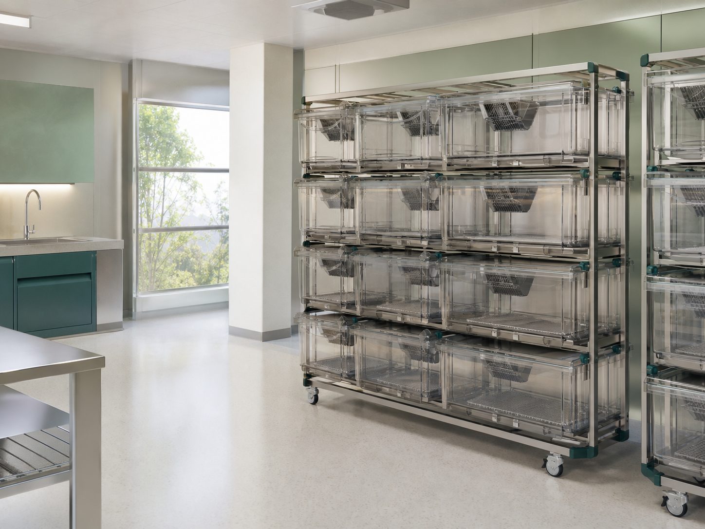 Rat IVC Housing Cage room context