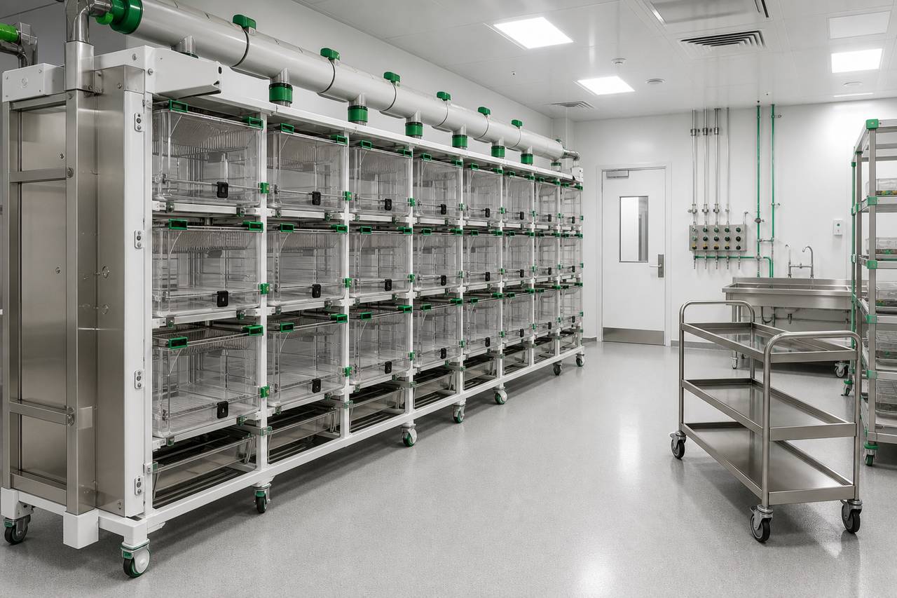 Rat Ventilated Housing Equipment overall equipment view