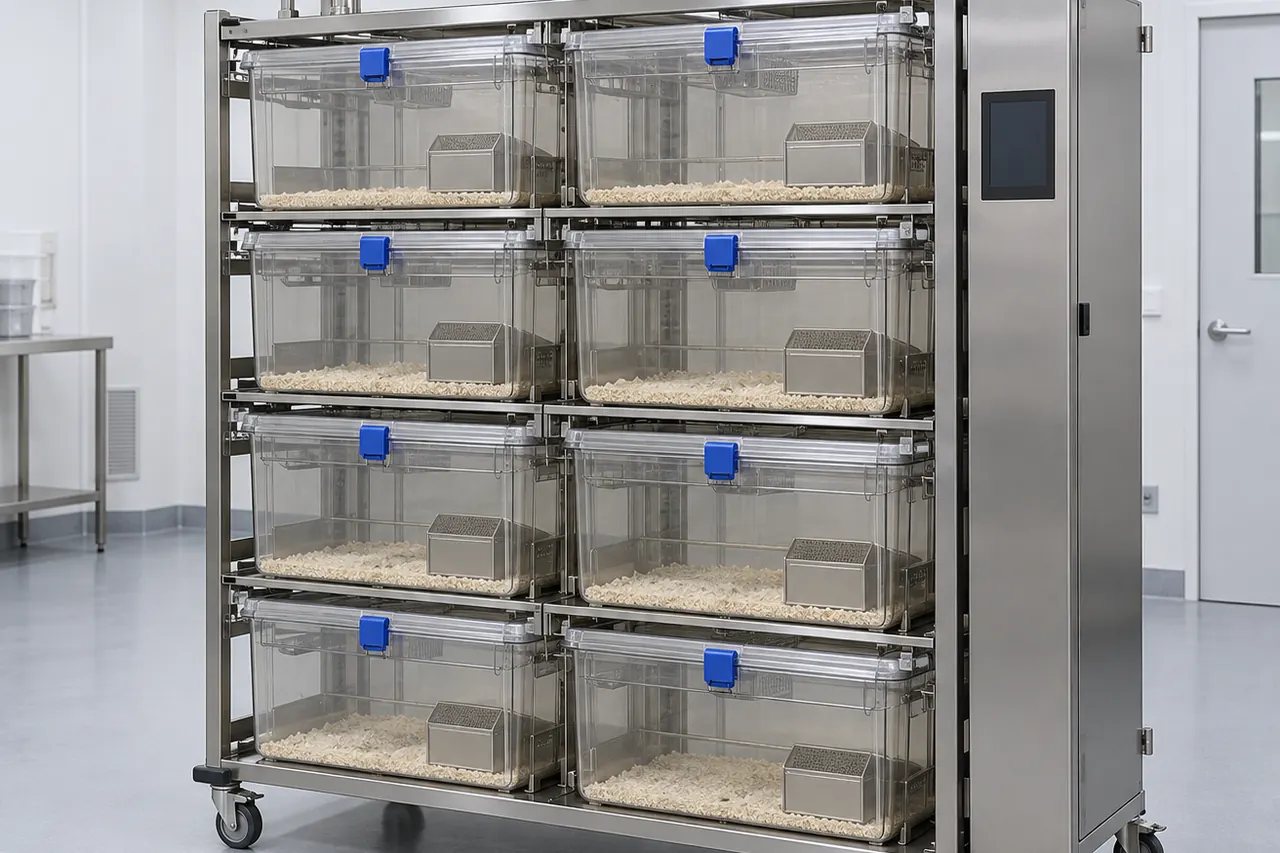 Rat Ventilated Housing Equipment complete product overview