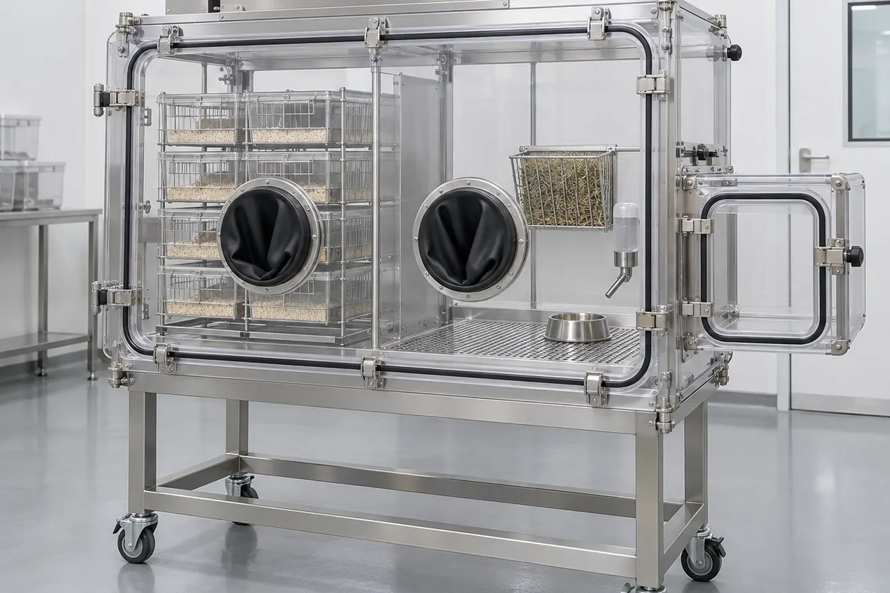 Rodent and Rabbit Animal Isolator complete product overview