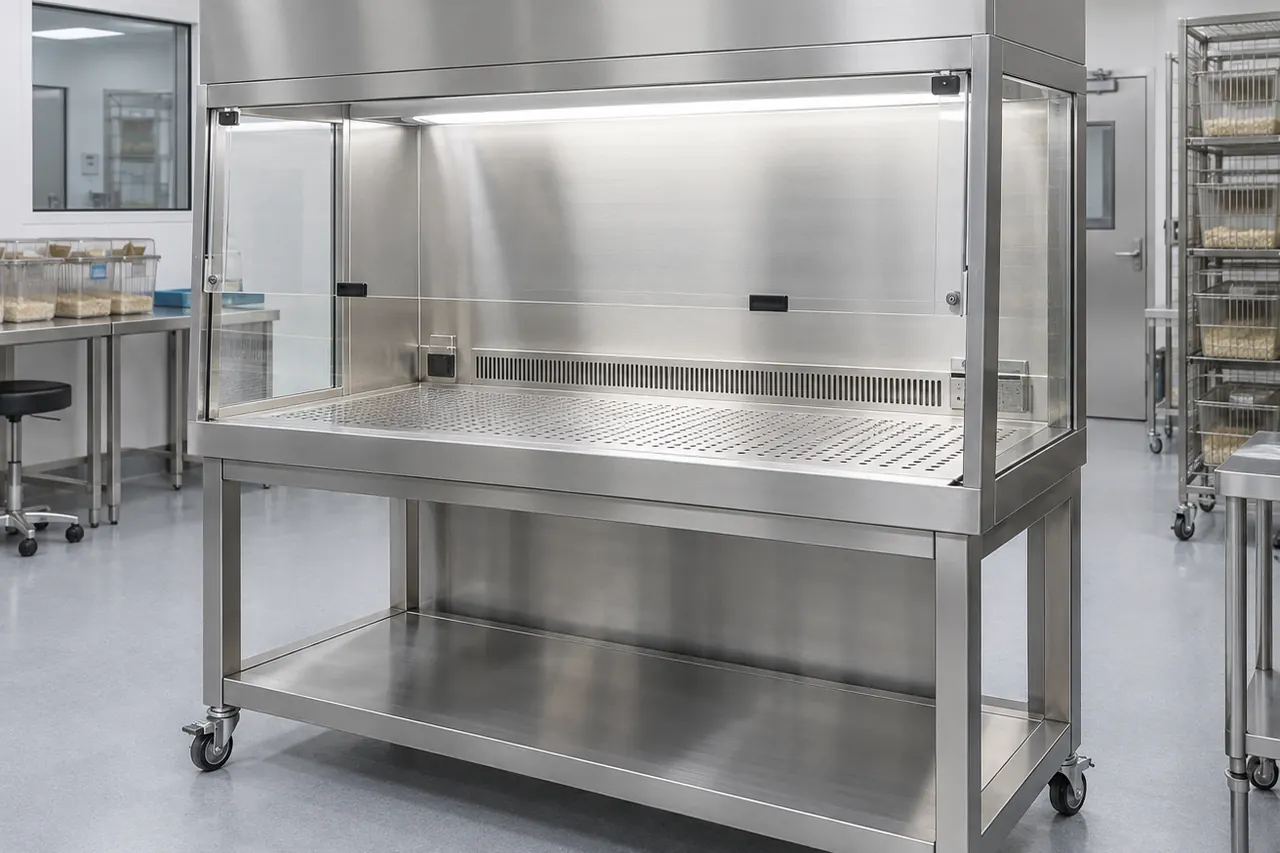 Rodent and Rabbit Laminar Flow Cabinet complete product overview