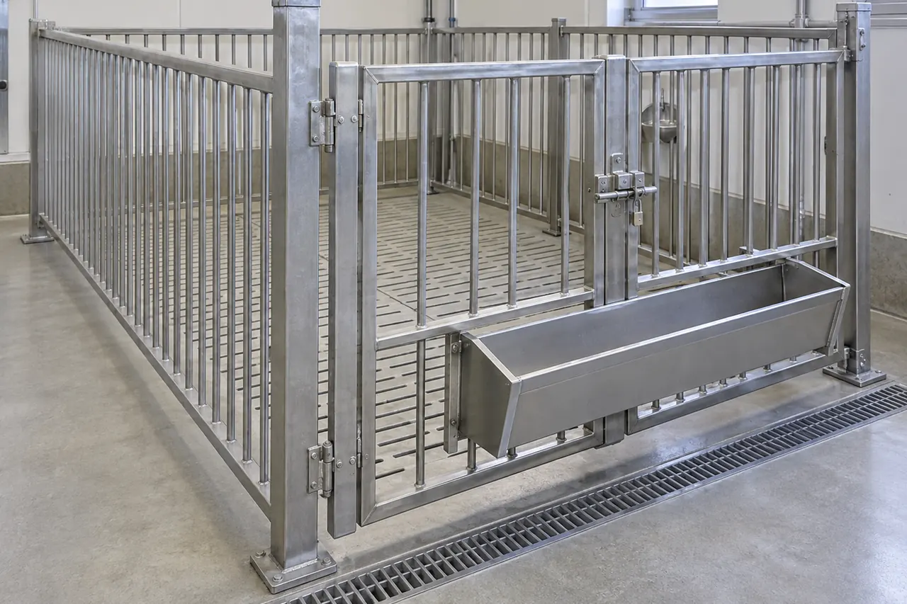 Sheep Housing Cage complete product overview