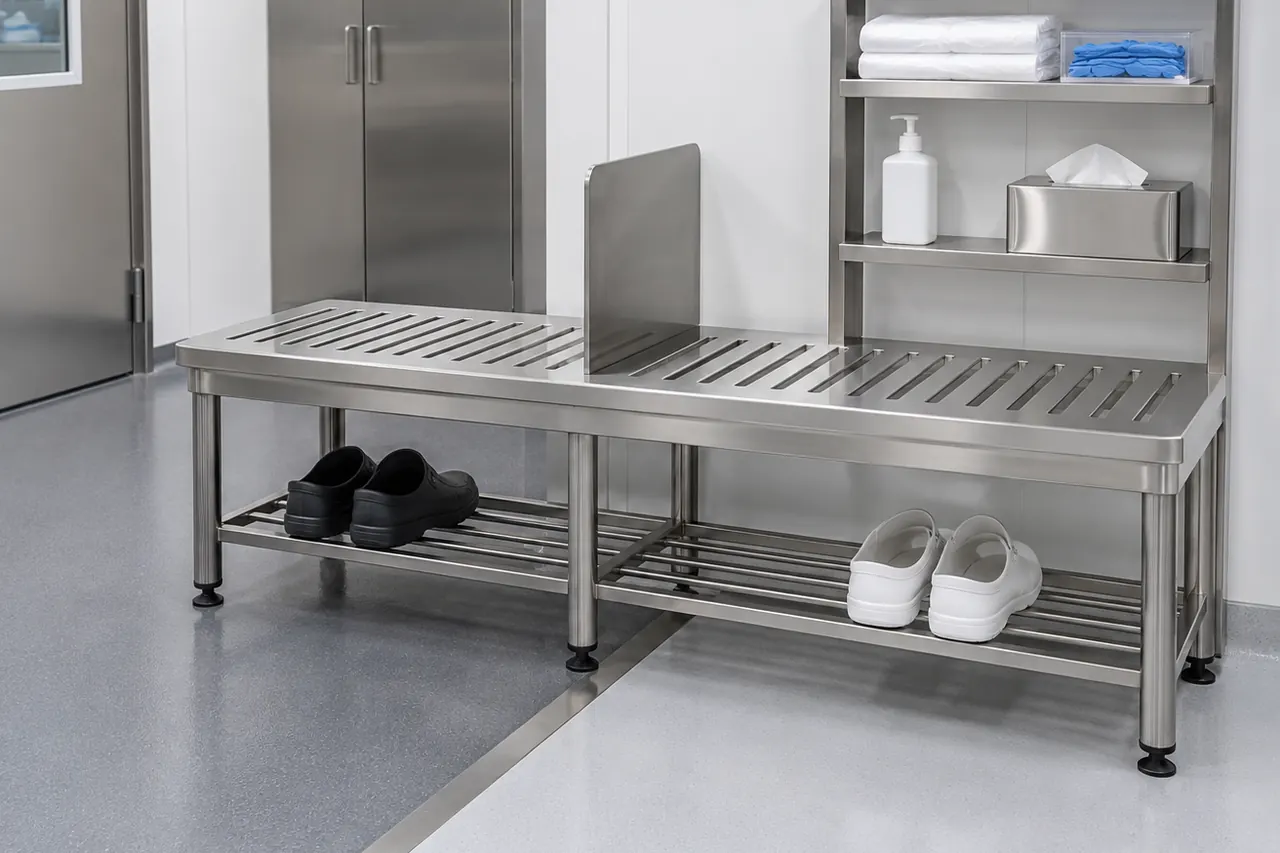 Shoe Changing Bench complete product overview