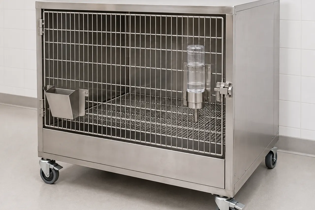 Stainless Steel Guinea Pig Housing Cage complete product overview
