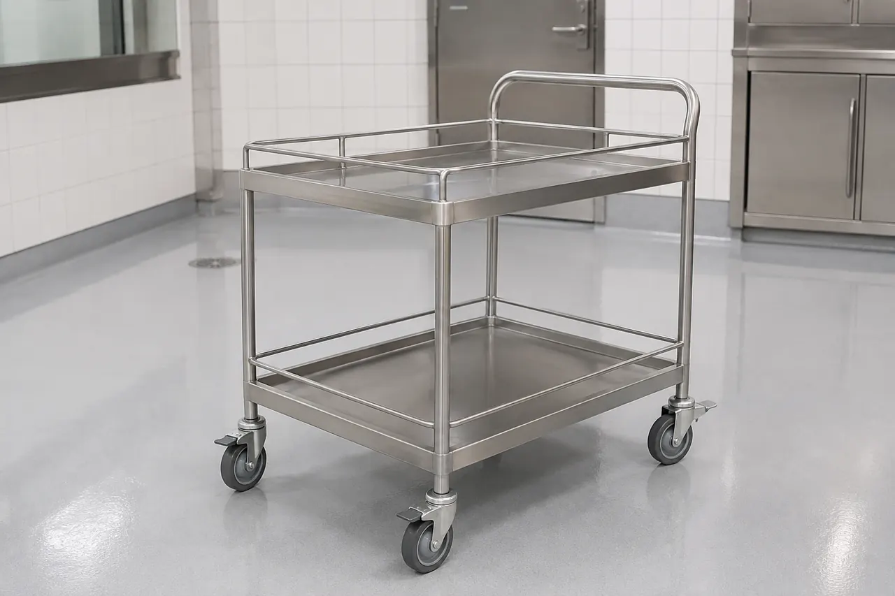 Stainless Steel Handling Cart complete product overview
