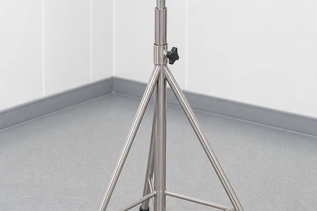 Stainless Steel Tripod Stand overall equipment view