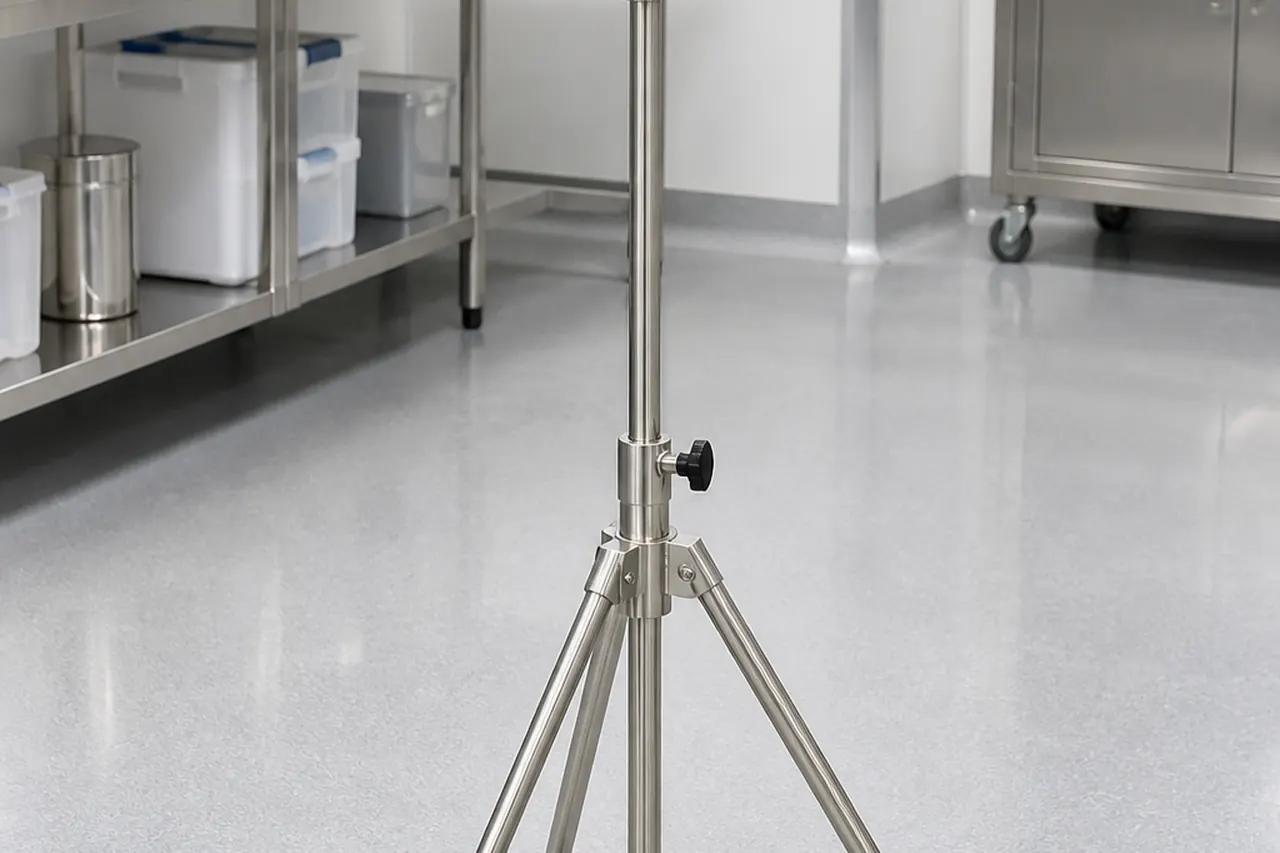 Stainless Steel Tripod Stand complete product overview