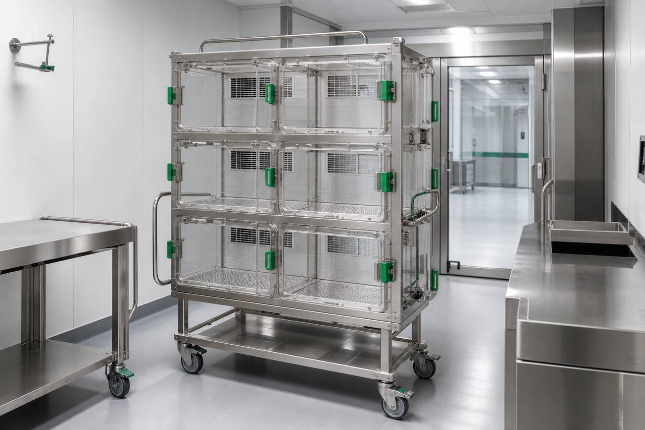 Transfer Cage overall equipment view