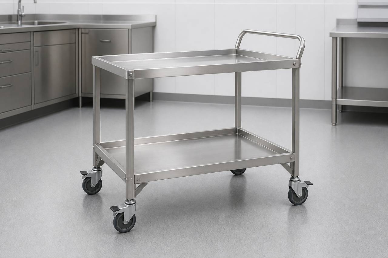 Two Tier Support Cart overall equipment view