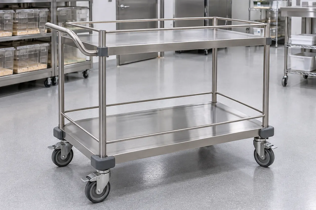 Two Tier Support Cart complete product overview