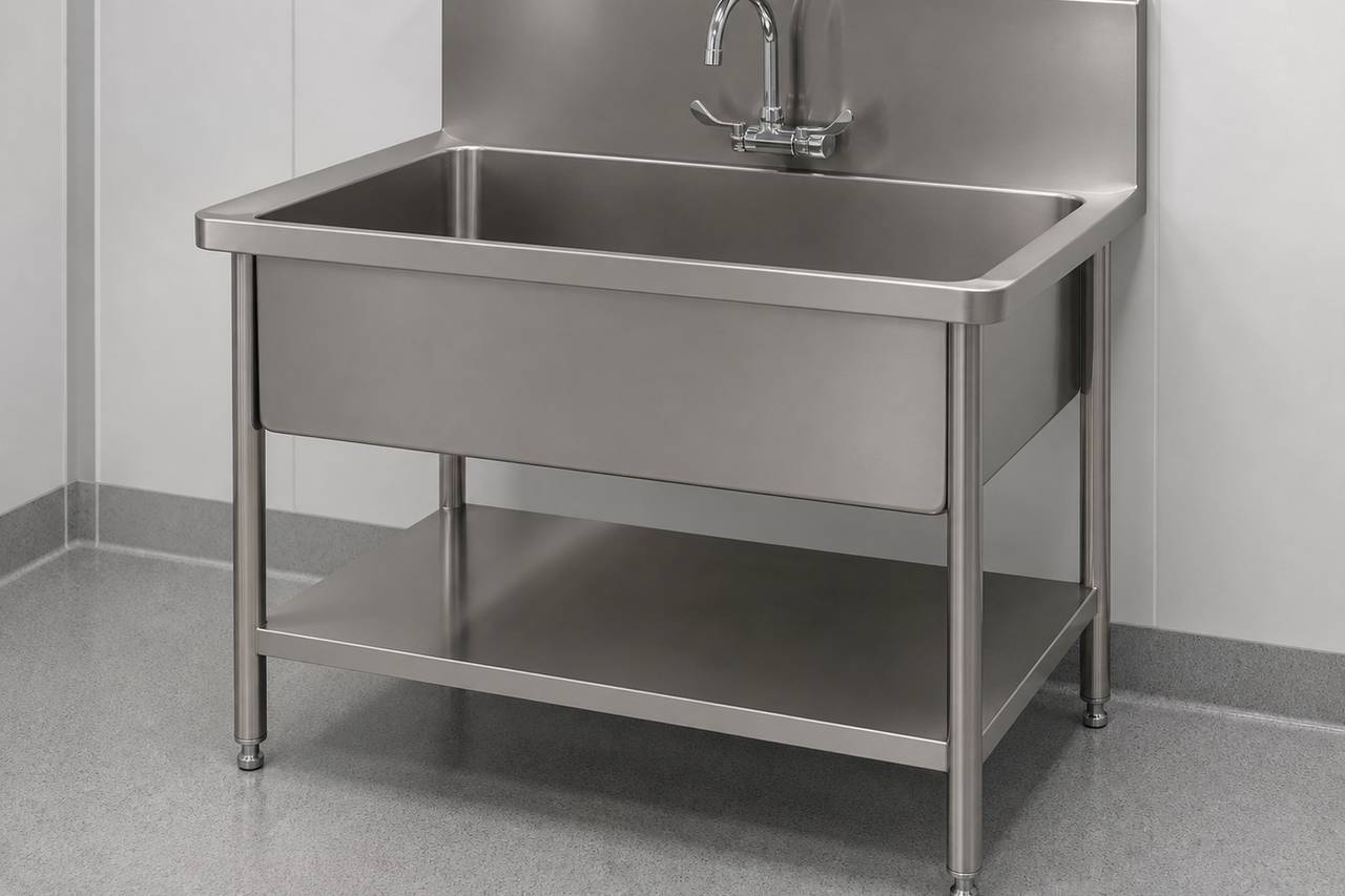 Two Tier Utility Sink overall equipment view